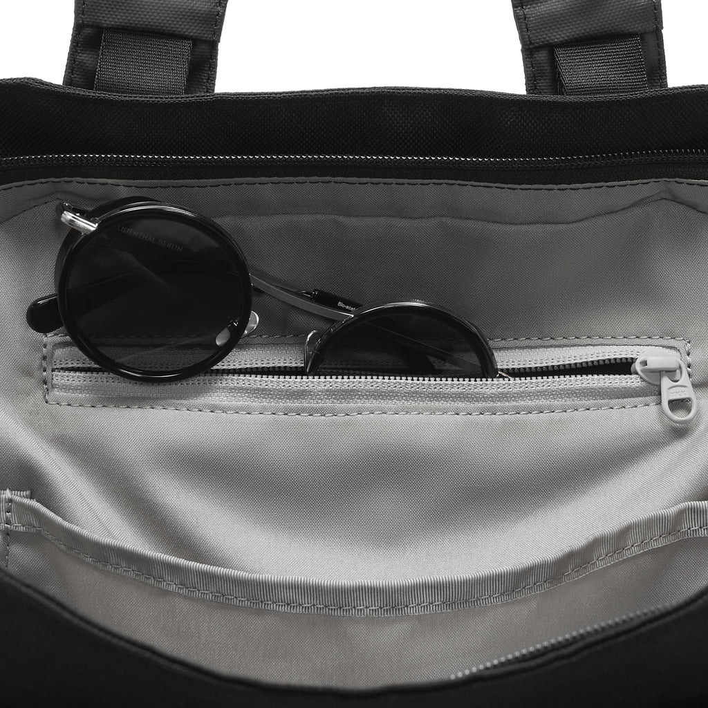 Tote Bag Recycled Polyester Black - Lilienthal Berlin