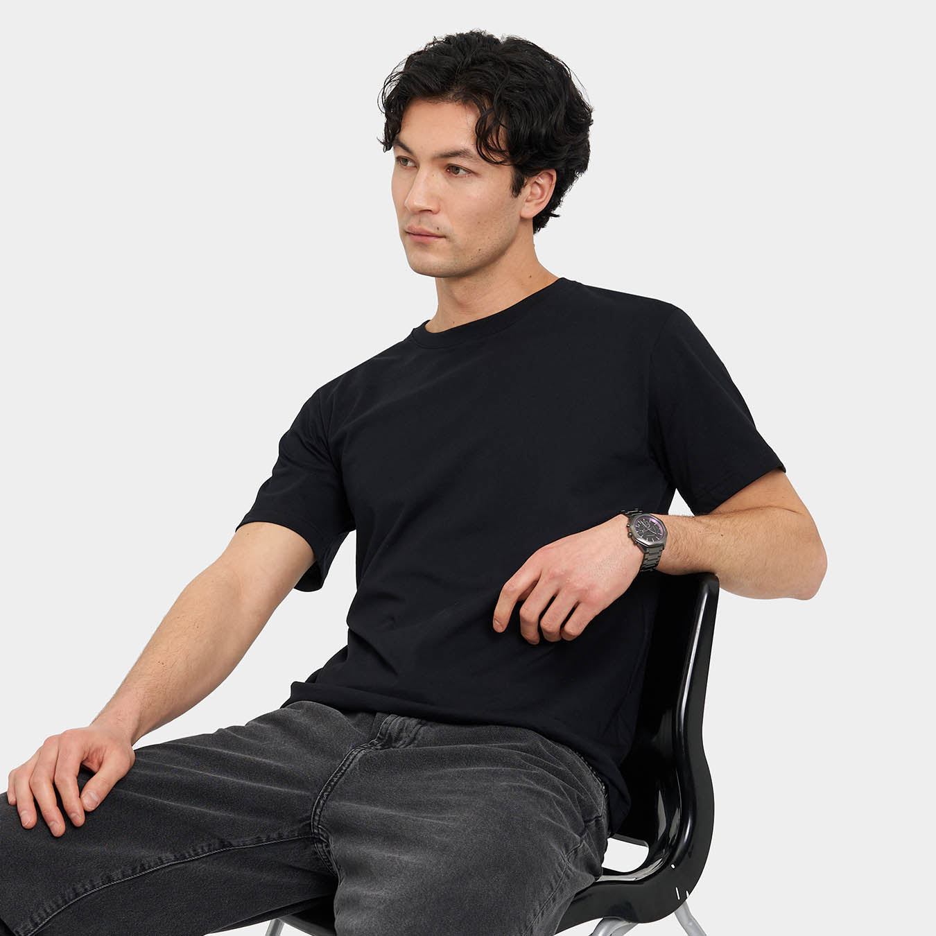 Circular T-Shirt – Black