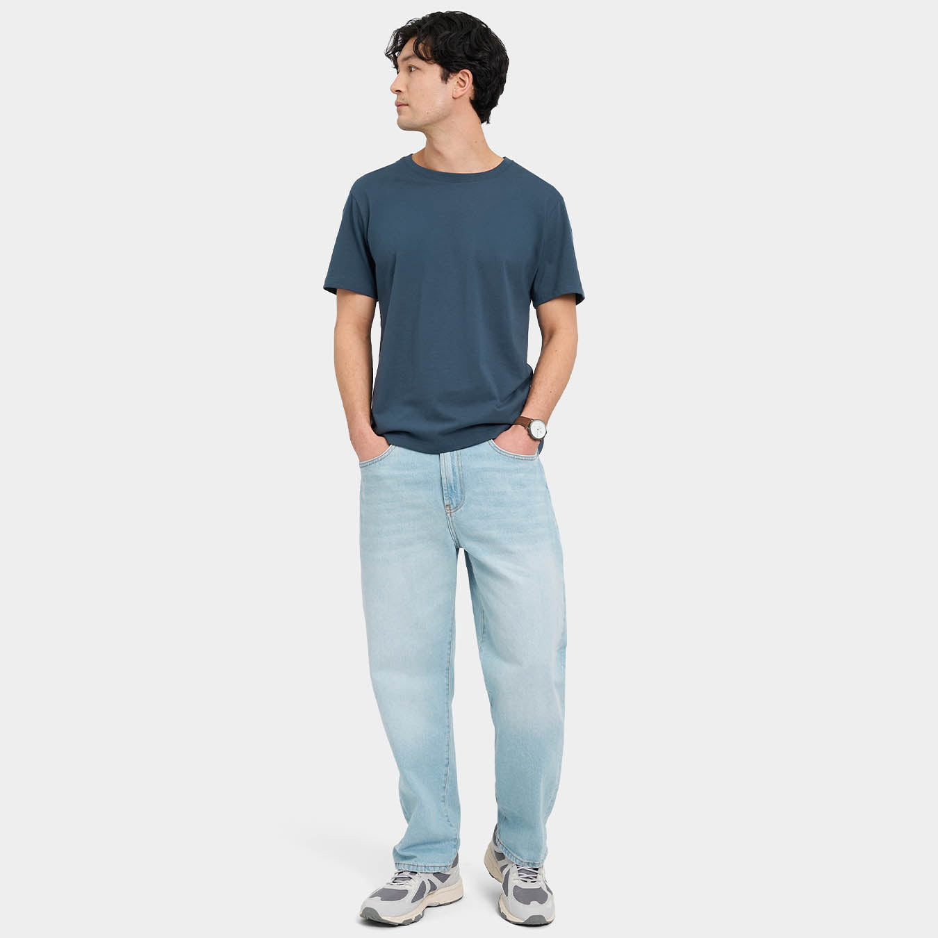 Circular T-Shirt – Navy