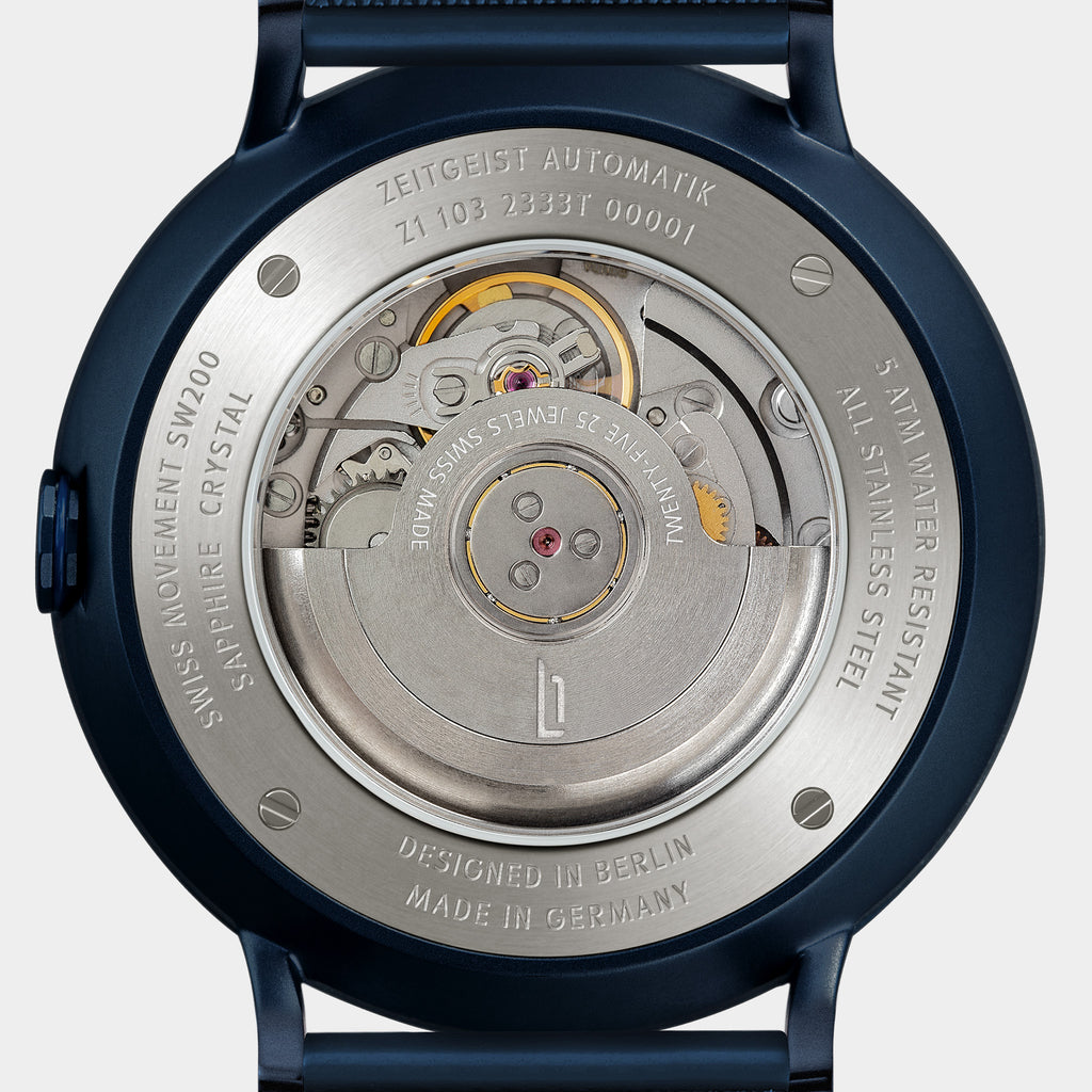 Zeitgeist Automatik – All Blue