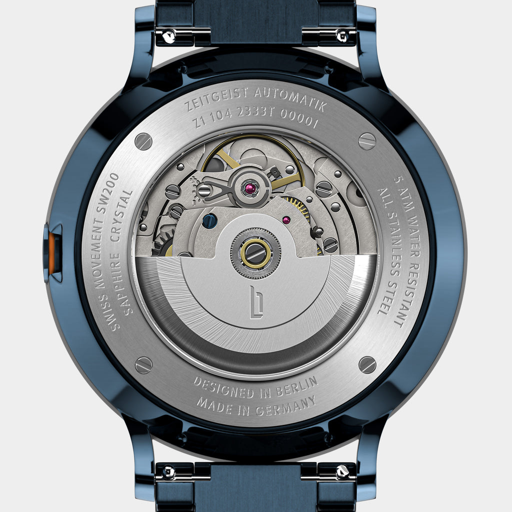 Zeitgeist Automatik Blue Orange