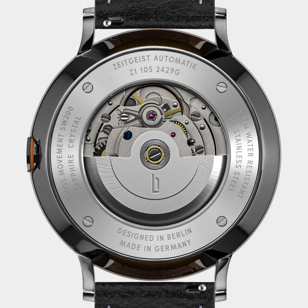 Zeitgeist Automatik – Dark Silver Orange