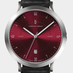 Zeitgeist Automatik – Silver Bordeaux