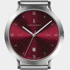 Zeitgeist Automatik – Silver Bordeaux