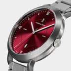 Zeitgeist Automatik – Silver Bordeaux