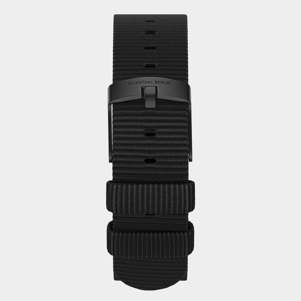 Textile Strap – Black Matte