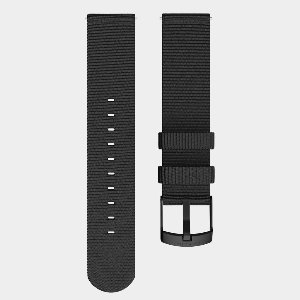 Textile Strap – Black Matte