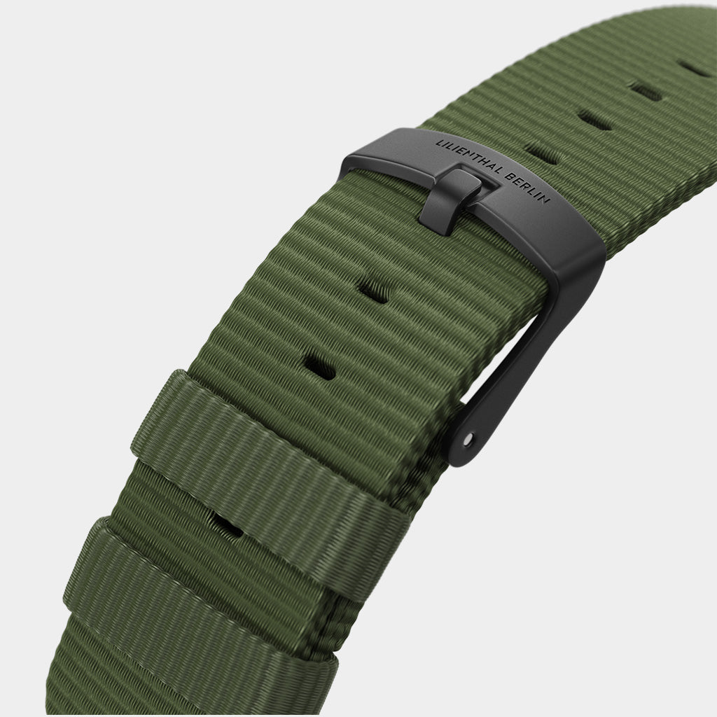 Textile Strap – Olive Matte