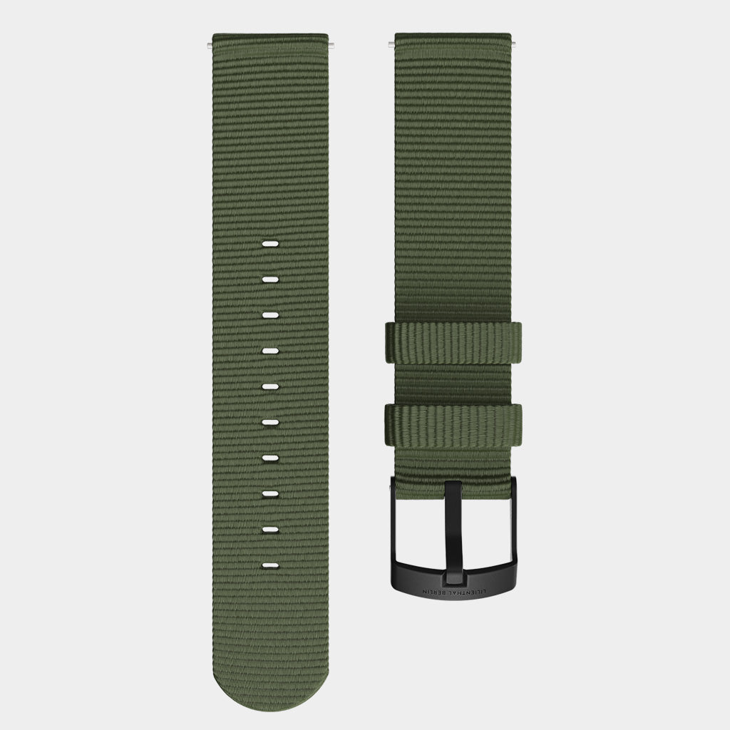 Textile Strap – Olive Matte