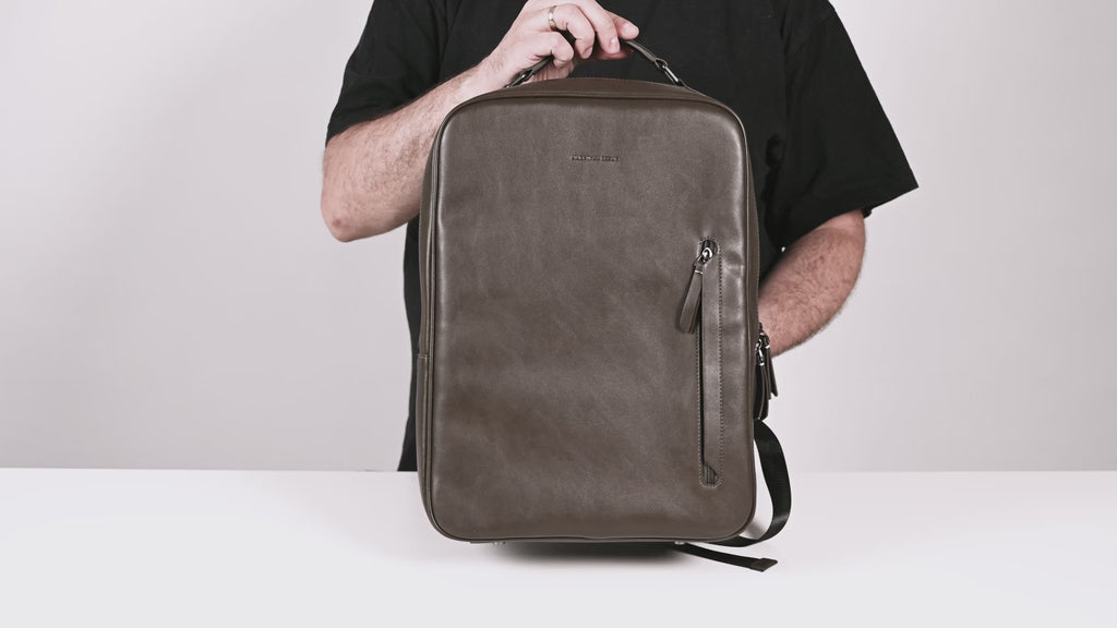 Virtuoso Minimalist Backpack – Navy Blue