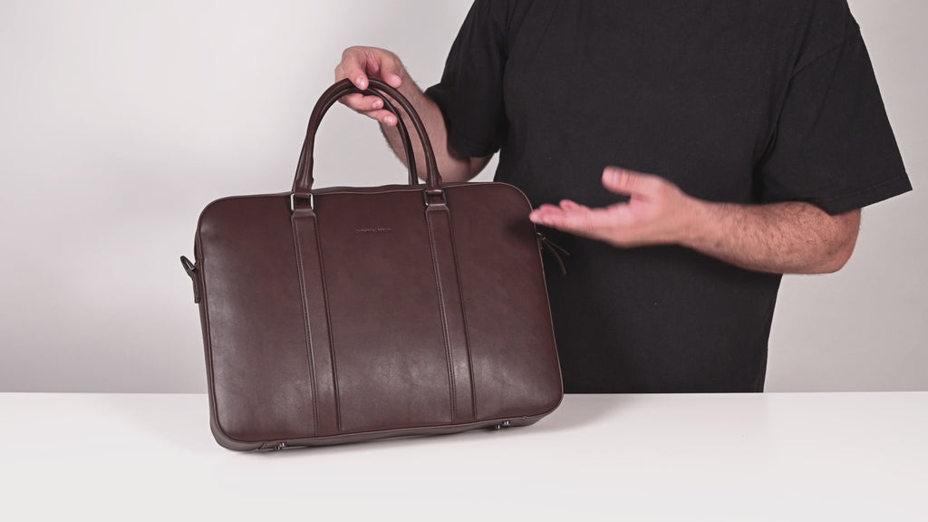Virtuoso Classic Briefcase – Black
